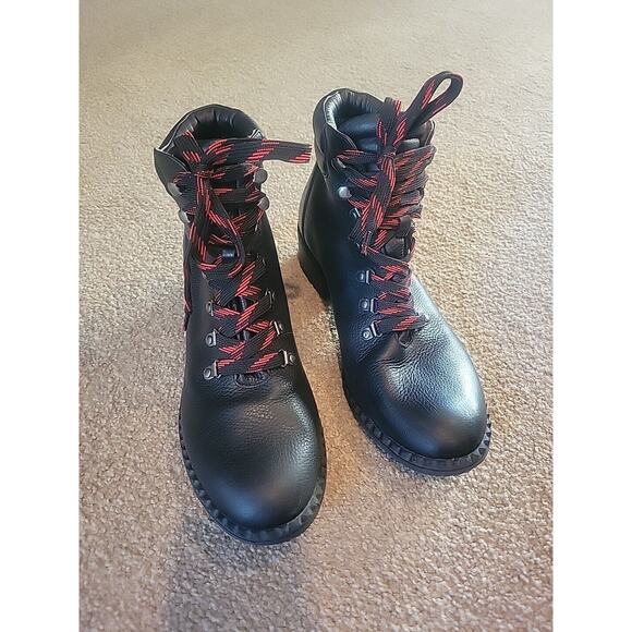 Gentle Souls by Kenneth Cole Women's Brooklyn 2.1 Combat Boots Black 11M NEW - Picture 1 of 9